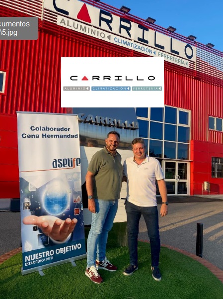 CARRILLO - CARRILLO patrocinador cena Hermandad ASETIFE