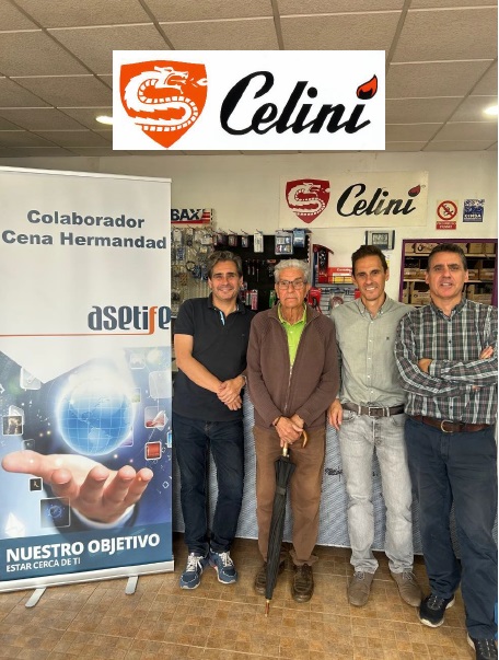 CELINI - CELINI patrocinador cena Hermandad ASETIFE